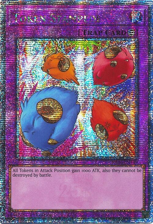 Token Stampede [RA04-EN149] Quarter Century Secret Rare | Chromatic Games