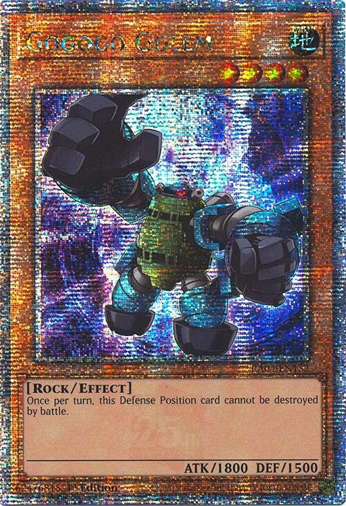 Gogogo Golem [RA04-EN152] Quarter Century Secret Rare | Chromatic Games