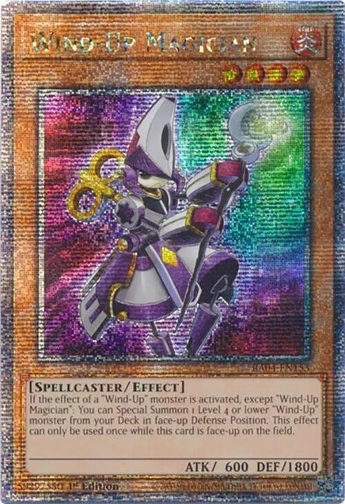Wind-Up Magician [RA04-EN153] Quarter Century Secret Rare | Chromatic Games