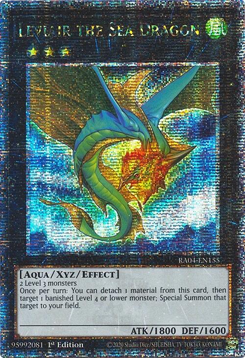 Leviair the Sea Dragon [RA04-EN155] Quarter Century Secret Rare | Chromatic Games