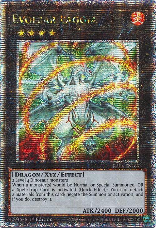 Evolzar Laggia [RA04-EN160] Quarter Century Secret Rare | Chromatic Games