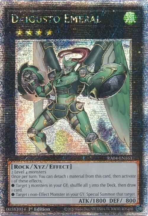 Daigusto Emeral [RA04-EN163] Quarter Century Secret Rare | Chromatic Games