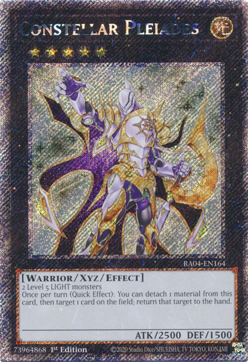Constellar Pleiades [RA04-EN164] Platinum Secret Rare | Chromatic Games