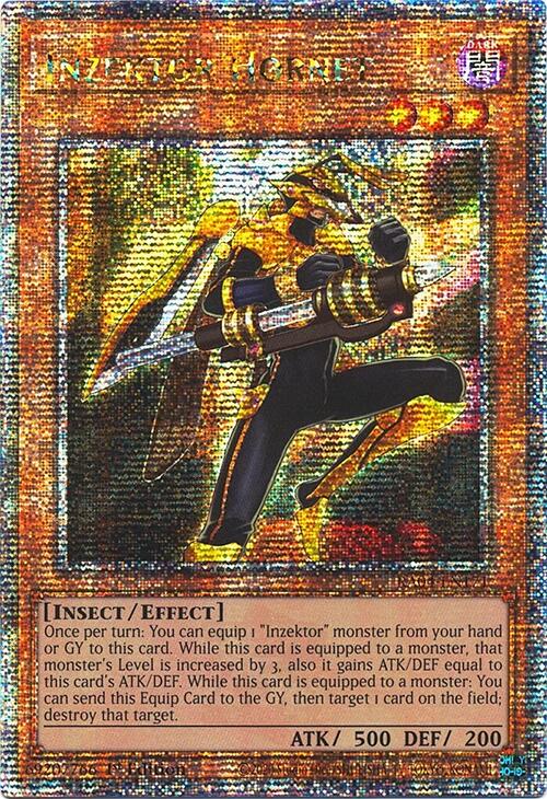 Inzektor Hornet [RA04-EN171] Quarter Century Secret Rare | Chromatic Games