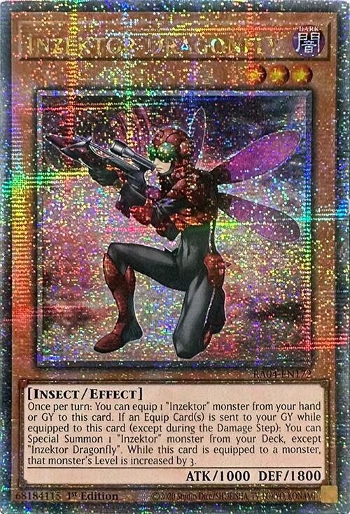Inzektor Dragonfly [RA04-EN172] Quarter Century Secret Rare | Chromatic Games