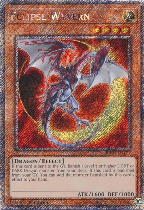 Eclipse Wyvern [RA04-EN177] Platinum Secret Rare | Chromatic Games