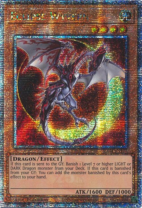 Eclipse Wyvern [RA04-EN177] Quarter Century Secret Rare | Chromatic Games
