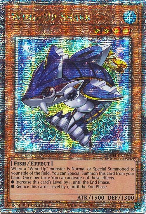 Wind-Up Shark [RA04-EN180] Quarter Century Secret Rare | Chromatic Games