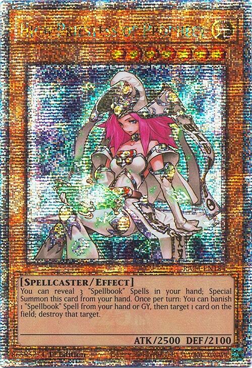 High Priestess of Prophecy [RA04-EN184] Quarter Century Secret Rare | Chromatic Games
