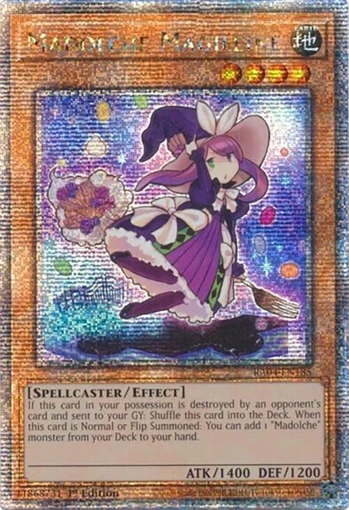 Madolche Magileine [RA04-EN185] Quarter Century Secret Rare | Chromatic Games