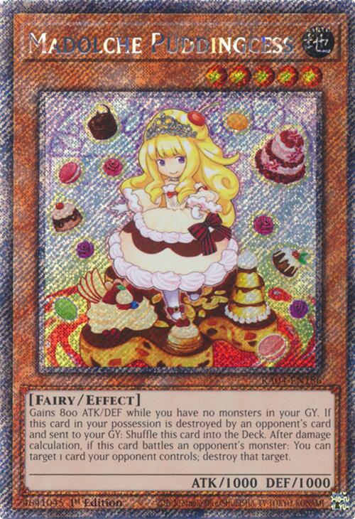 Madolche Puddingcess [RA04-EN186] Platinum Secret Rare | Chromatic Games