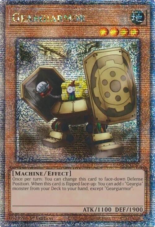 Geargiarmor [RA04-EN187] Quarter Century Secret Rare | Chromatic Games