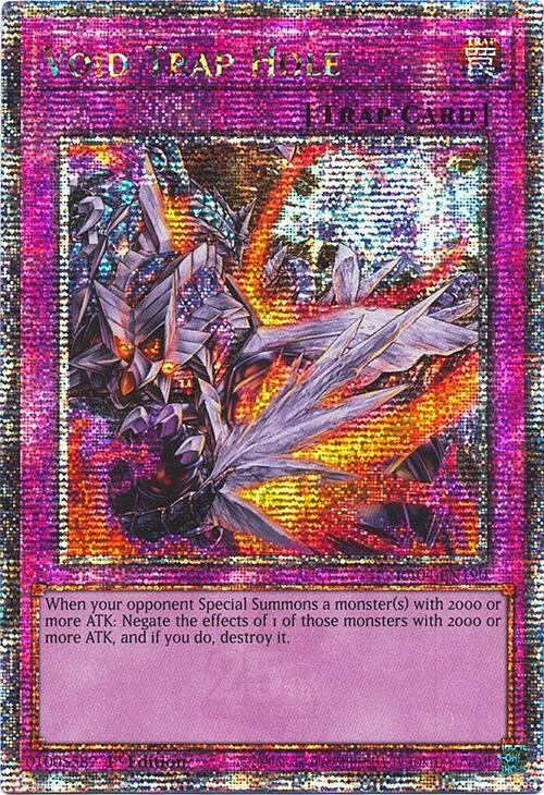 Void Trap Hole [RA04-EN190] Quarter Century Secret Rare | Chromatic Games