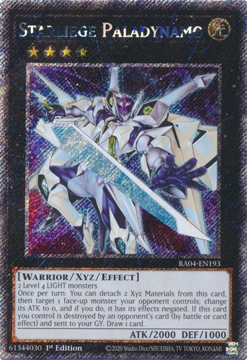 Starliege Paladynamo [RA04-EN193] Platinum Secret Rare | Chromatic Games