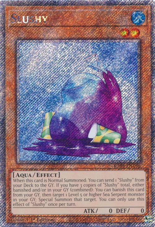 Slushy [RA04-EN196] Platinum Secret Rare | Chromatic Games