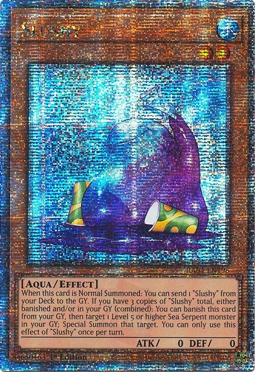 Slushy [RA04-EN196] Quarter Century Secret Rare | Chromatic Games