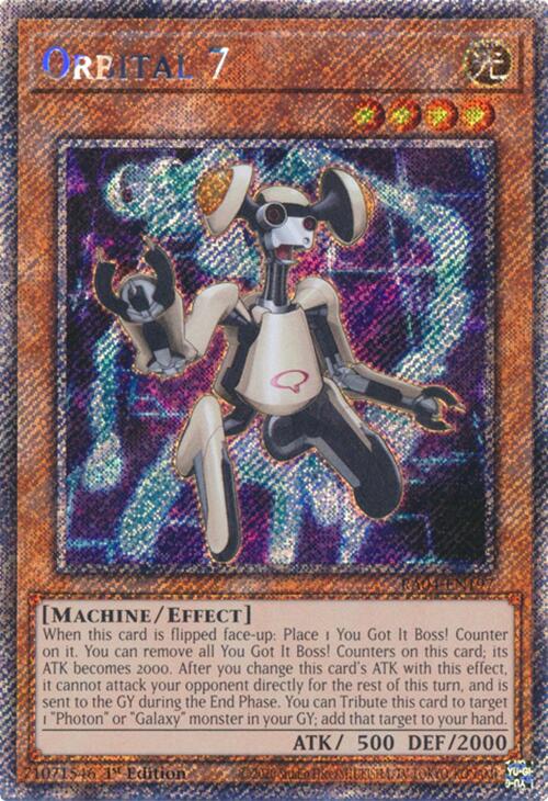 Orbital 7 [RA04-EN197] Platinum Secret Rare | Chromatic Games
