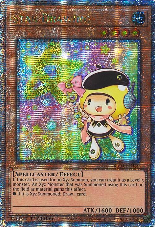 Star Drawing [RA04-EN199] Quarter Century Secret Rare | Chromatic Games