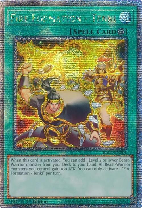 Fire Formation - Tenki [RA04-EN201] Quarter Century Secret Rare | Chromatic Games