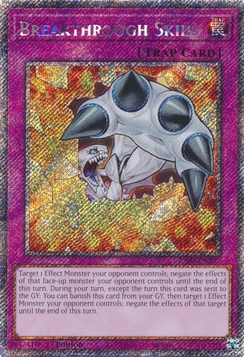 Breakthrough Skill [RA04-EN202] Platinum Secret Rare | Chromatic Games