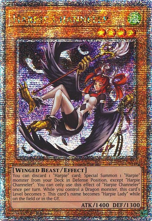 Harpie Channeler [RA04-EN207] Quarter Century Secret Rare | Chromatic Games