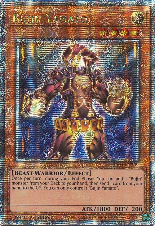 Bujin Yamato [RA04-EN209] Quarter Century Secret Rare | Chromatic Games