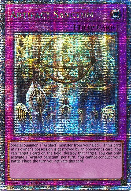 Artifact Sanctum [RA04-EN217] Quarter Century Secret Rare | Chromatic Games