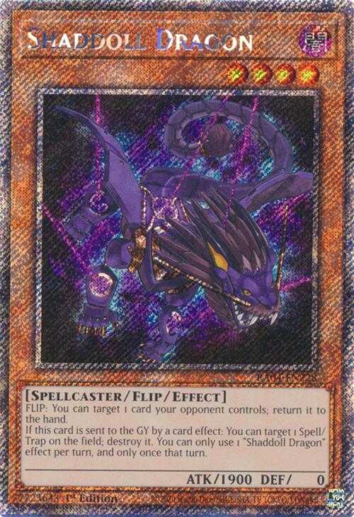 Shaddoll Dragon [RA04-EN228] Platinum Secret Rare | Chromatic Games
