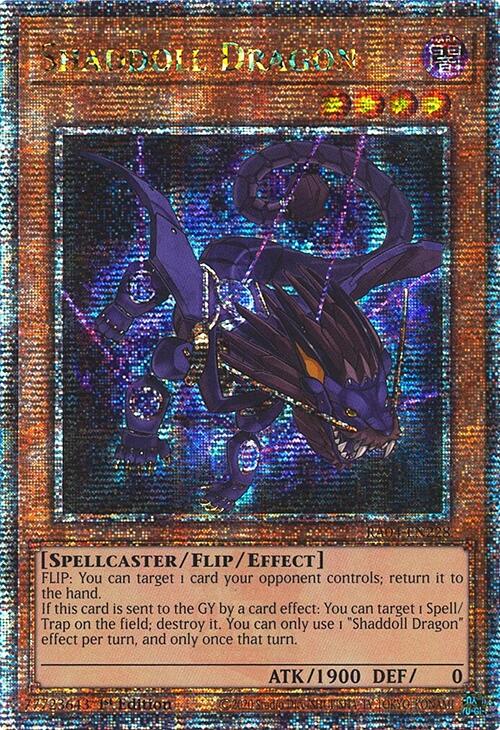 Shaddoll Dragon [RA04-EN228] Quarter Century Secret Rare | Chromatic Games