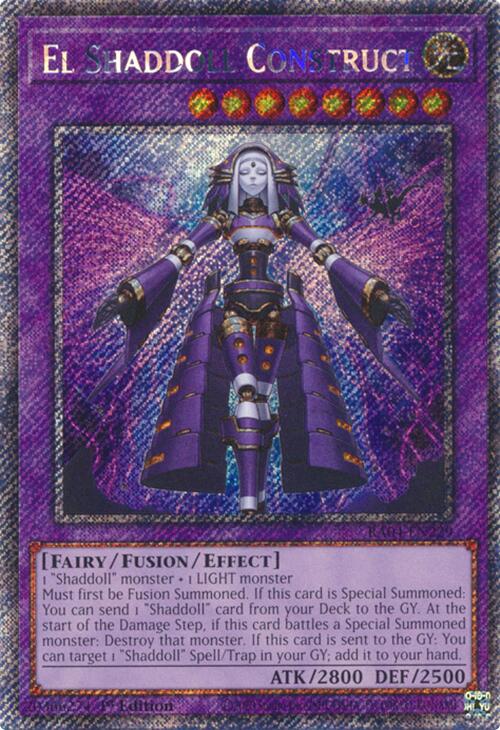 El Shaddoll Construct [RA04-EN229] Platinum Secret Rare | Chromatic Games