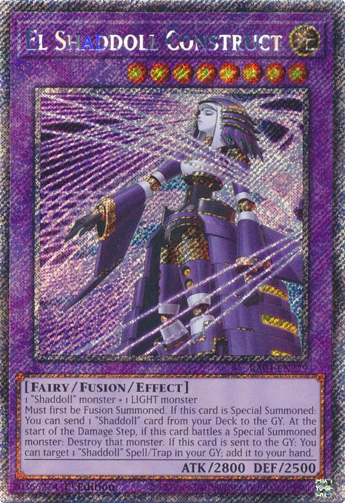 El Shaddoll Construct (Alternate Art) [RA04-EN229] Platinum Secret Rare | Chromatic Games