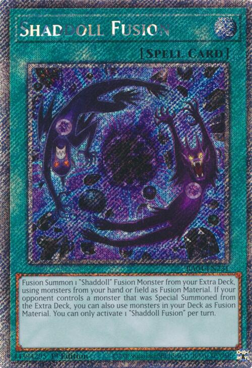 Shaddoll Fusion [RA04-EN231] Platinum Secret Rare | Chromatic Games