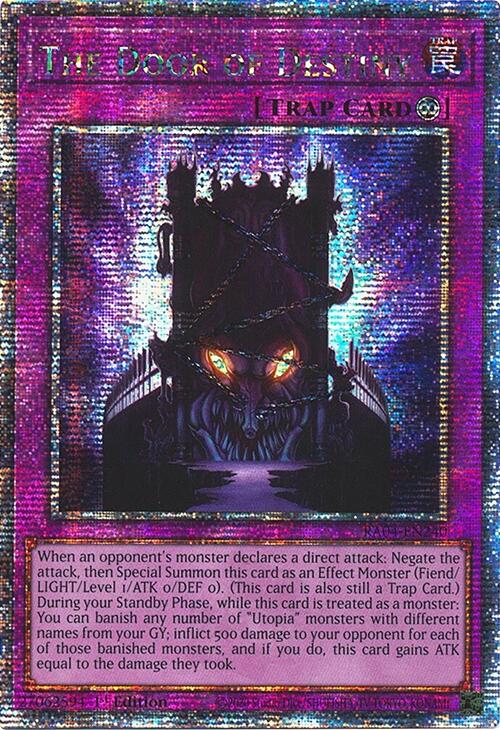 The Door of Destiny [RA04-EN240] Quarter Century Secret Rare | Chromatic Games