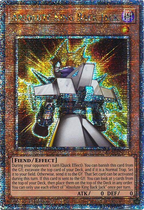 Absolute King Back Jack [RA04-EN244] Quarter Century Secret Rare | Chromatic Games