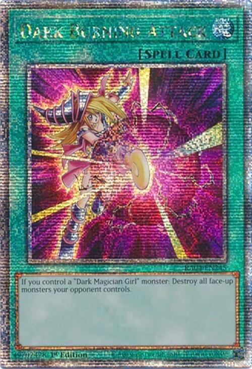 Dark Burning Attack [RA04-EN245] Quarter Century Secret Rare | Chromatic Games