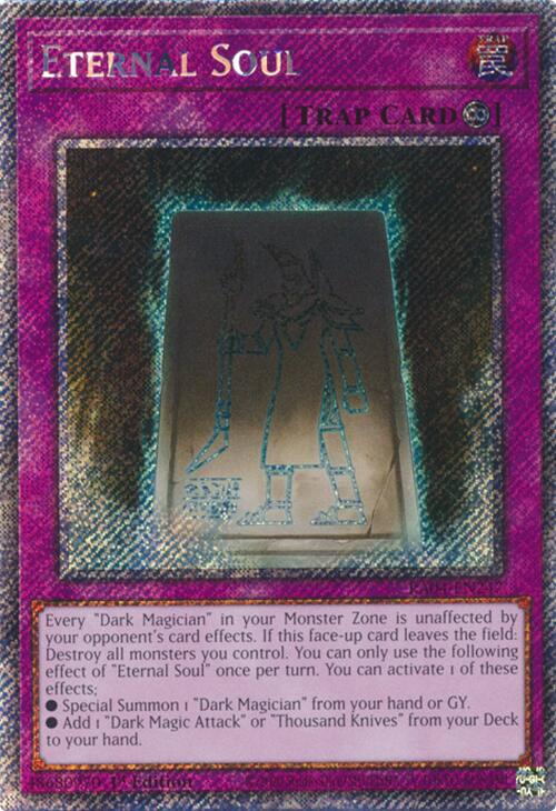 Eternal Soul [RA04-EN247] Platinum Secret Rare | Chromatic Games