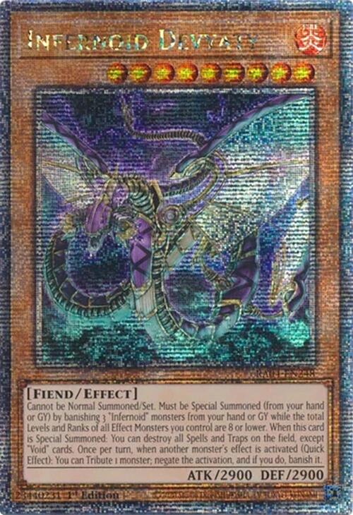 Infernoid Devyaty [RA04-EN248] Quarter Century Secret Rare | Chromatic Games
