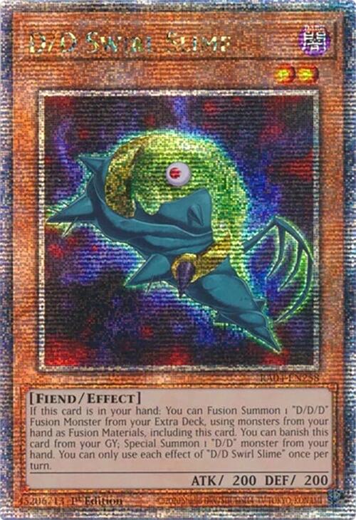 D/D Swirl Slime [RA04-EN258] Quarter Century Secret Rare | Chromatic Games
