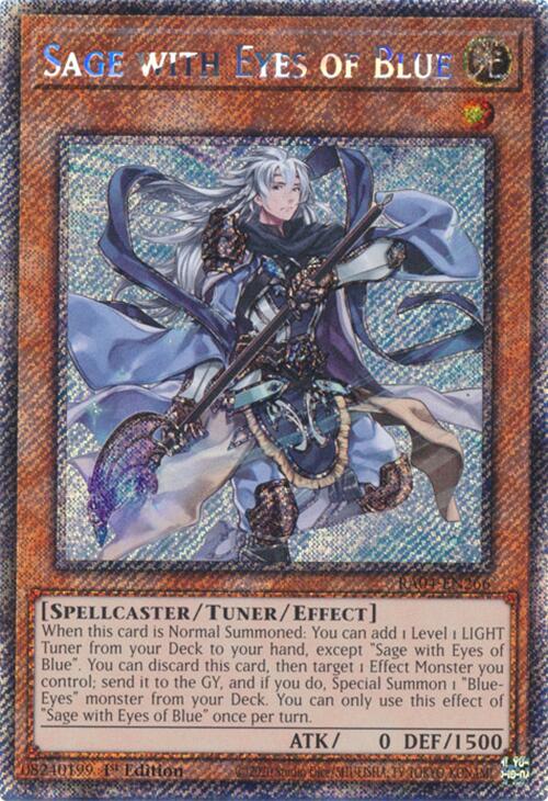 Sage with Eyes of Blue [RA04-EN266] Platinum Secret Rare | Chromatic Games