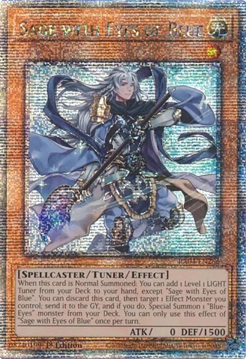 Sage with Eyes of Blue [RA04-EN266] Quarter Century Secret Rare | Chromatic Games