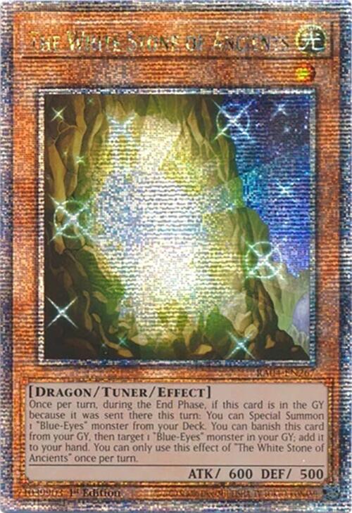 The White Stone of Ancients [RA04-EN267] Quarter Century Secret Rare | Chromatic Games