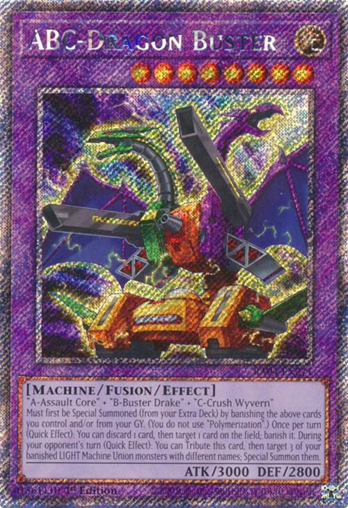 ABC-Dragon Buster [RA04-EN271] Platinum Secret Rare | Chromatic Games