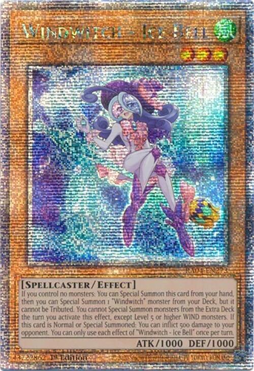 Windwitch - Ice Bell [RA04-EN273] Quarter Century Secret Rare | Chromatic Games