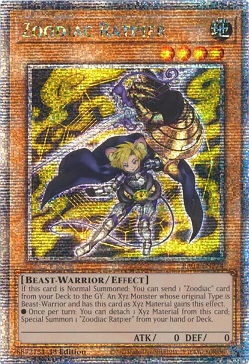 Zoodiac Ratpier [RA04-EN274] Quarter Century Secret Rare | Chromatic Games