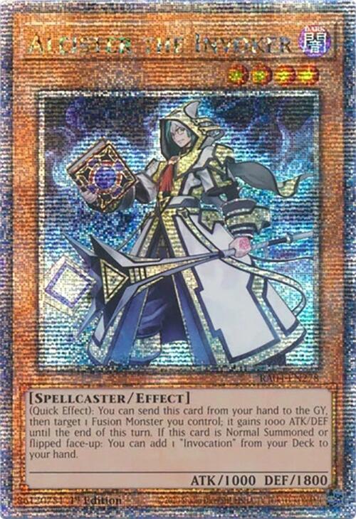 Aleister the Invoker [RA04-EN278] Quarter Century Secret Rare | Chromatic Games