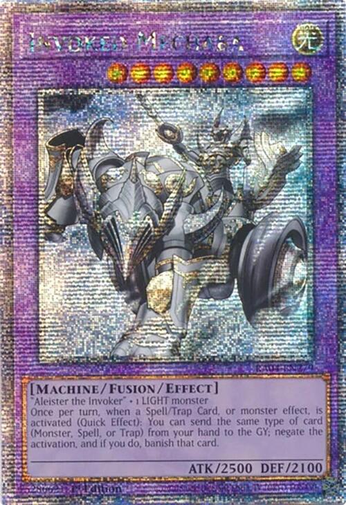 Invoked Mechaba [RA04-EN279] Quarter Century Secret Rare | Chromatic Games