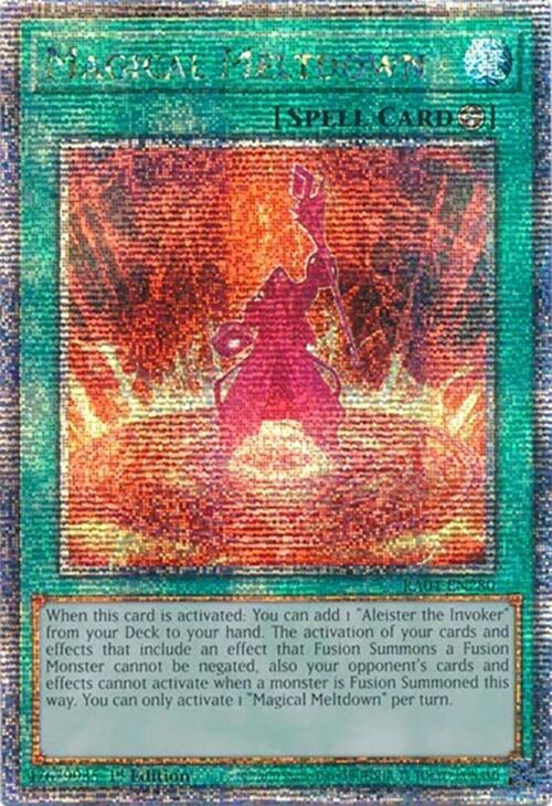 Magical Meltdown [RA04-EN280] Quarter Century Secret Rare | Chromatic Games