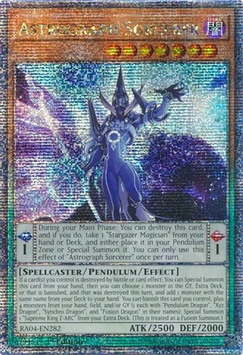Astrograph Sorcerer [RA04-EN282] Quarter Century Secret Rare | Chromatic Games