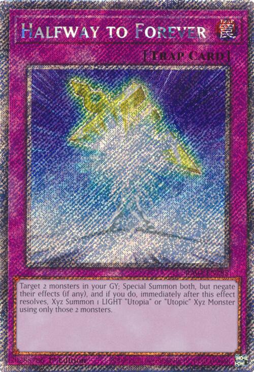 Halfway to Forever [RA04-EN285] Platinum Secret Rare | Chromatic Games