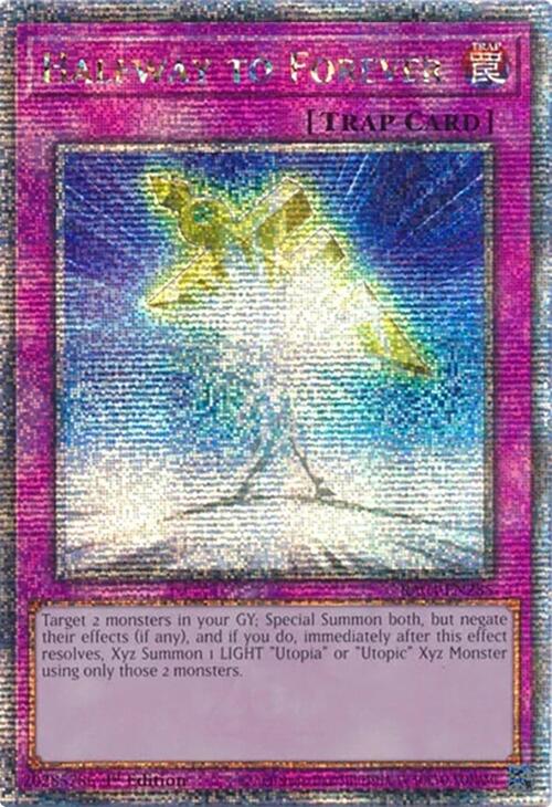 Halfway to Forever [RA04-EN285] Quarter Century Secret Rare | Chromatic Games